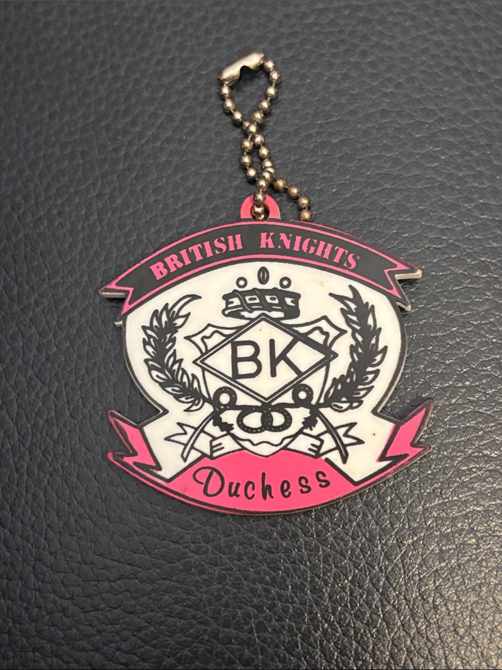 Vintage 90s BK Duchess Rubber Shoe Tag